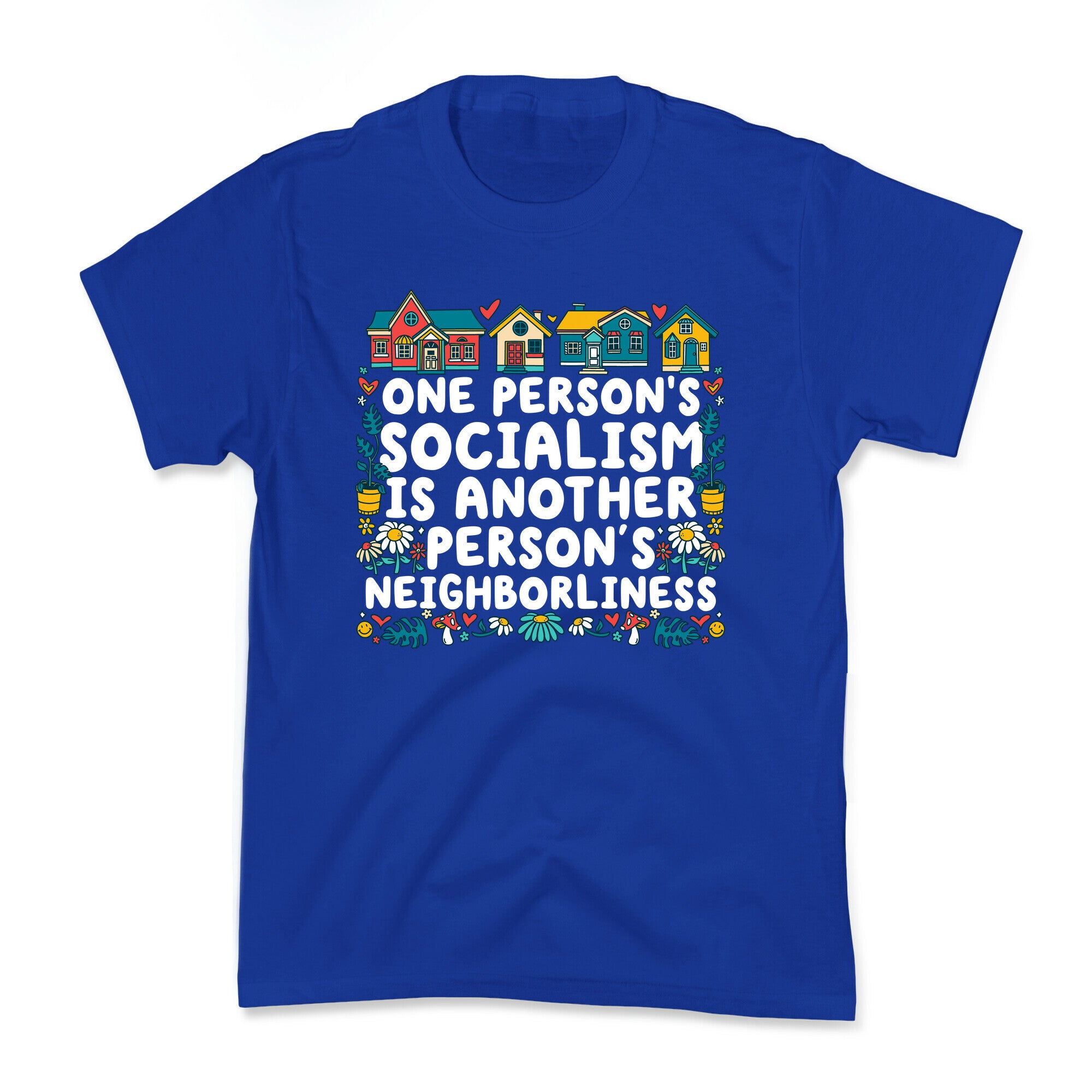 One Persons Socialism is Another Persons Neighborliness Tim Walz Kids Tee